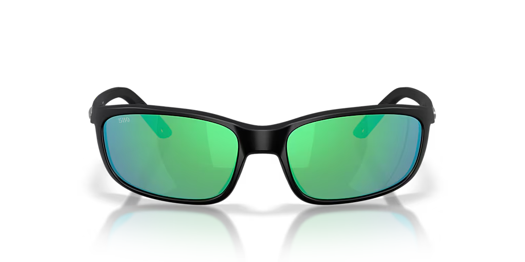 MATTE BLACK | GREEN MIRROR