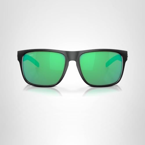 MATTE BLACK | GREEN MIRROR