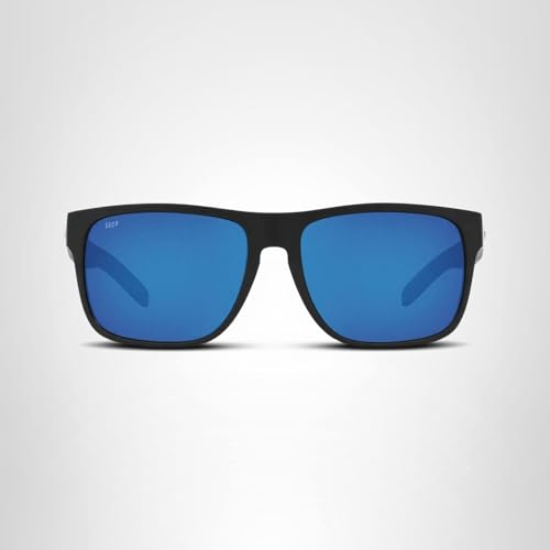 MATTE BLACK | BLUE MIRROR