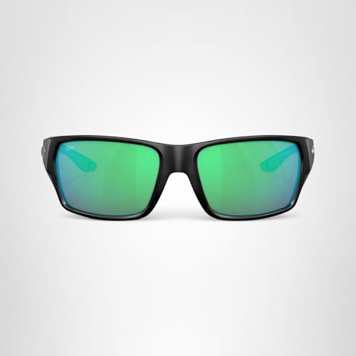 MATTE BLACK | GREEN MIRROR