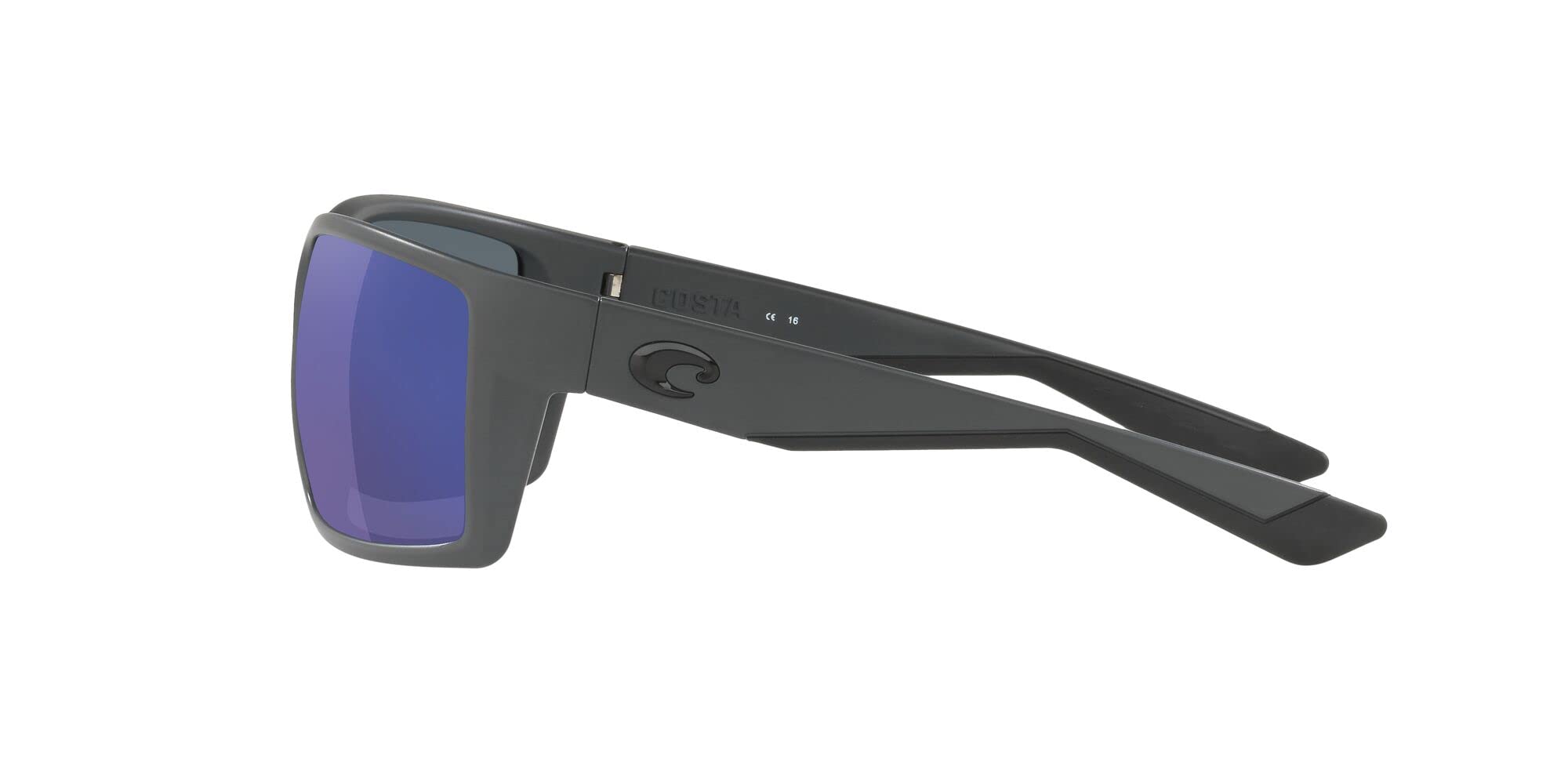 MATTE GREY | BLUE MIRROR