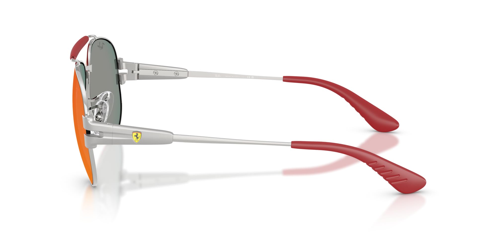 SILVER | DARK GREY MIRROR BLUE RED