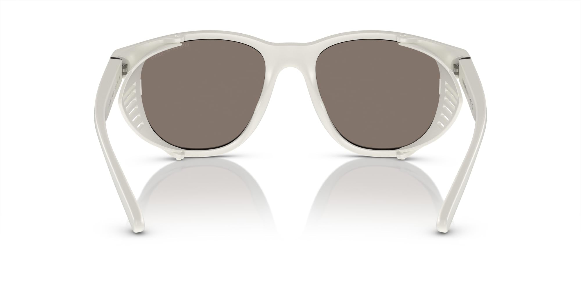 MATTE WHITE | LIGHT BROWN MIRROR GOLD