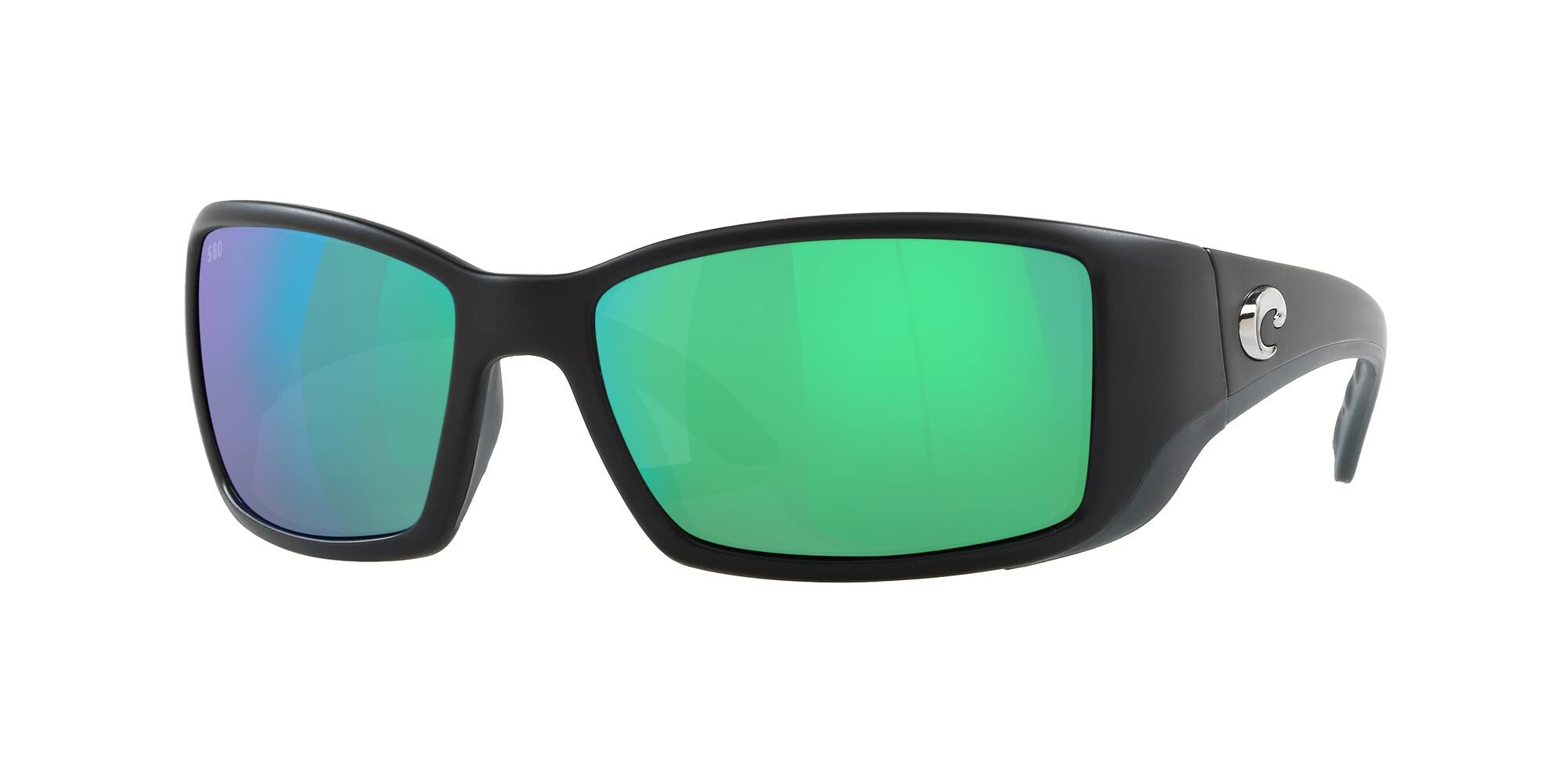 MATTE BLACK | GREEN MIRROR