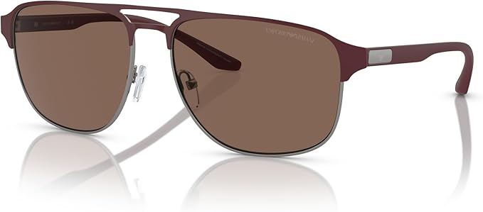 MATTE GUNMETAL BORDEAUX | DARK BRONZE