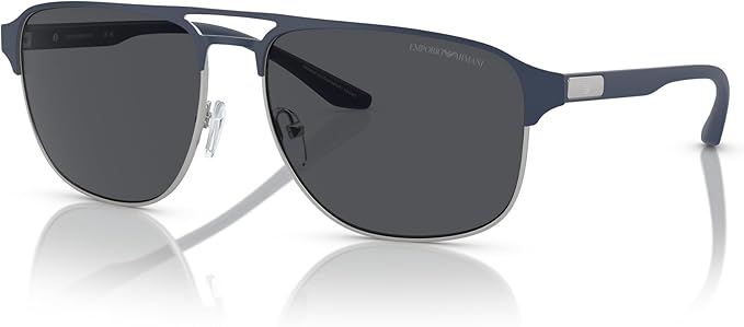 MATTE SILVER BLUE | DARK GREY