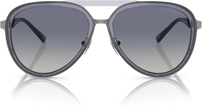 SHINY TRANSPARENT DARK BLUE | GRADIENT BLUE