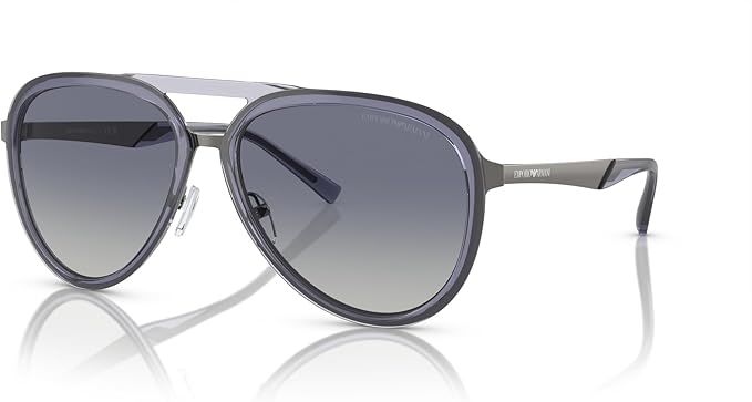 SHINY TRANSPARENT DARK BLUE | GRADIENT BLUE