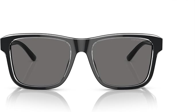 SHINY BLACK TOP CRYSTAL | DARK GREY POLARIZED
