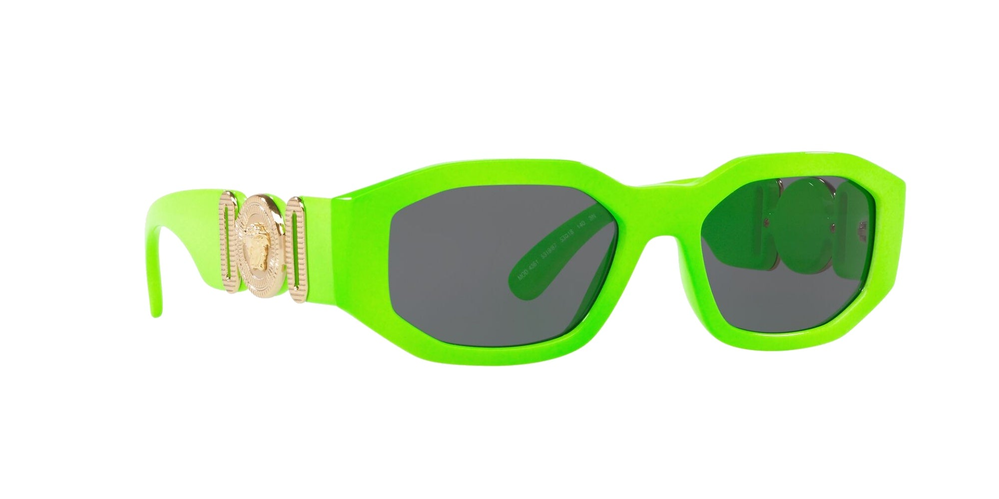 (531987) GREEN FLUO | DARK GREY