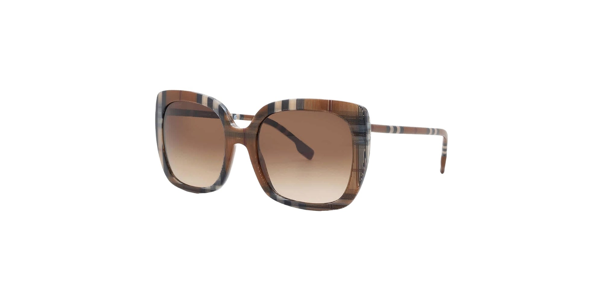 BROWN CHECK | GRADIENT BROWN