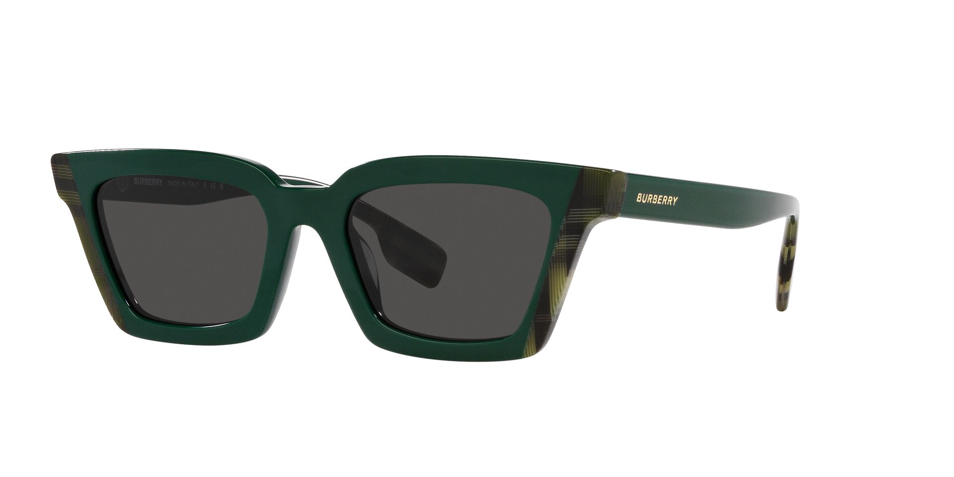 GREEN CHECK | DARK GREY