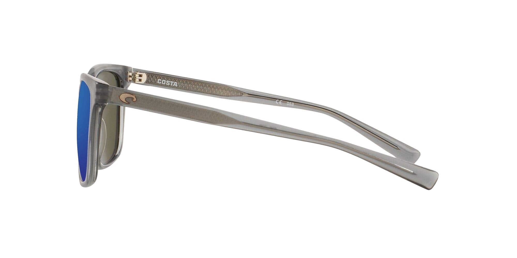 MATTE GREY CRYSTAL | BLUE MIRROR