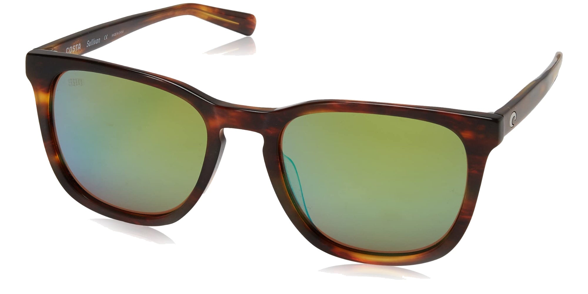 MATTE TORTOISE | GREEN MIRROR