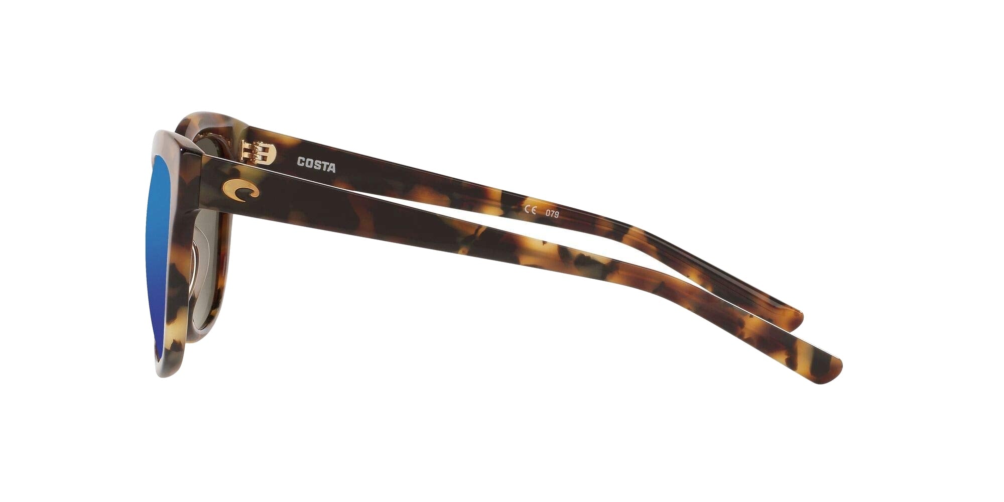 SHINY VINTAGE TORTOISE | BLUE MIRROR