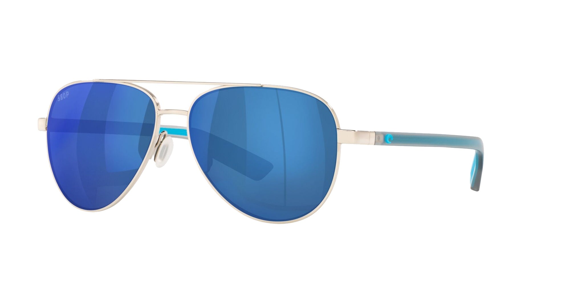 (400218) SHINY SILVER | BLUE MIRROR