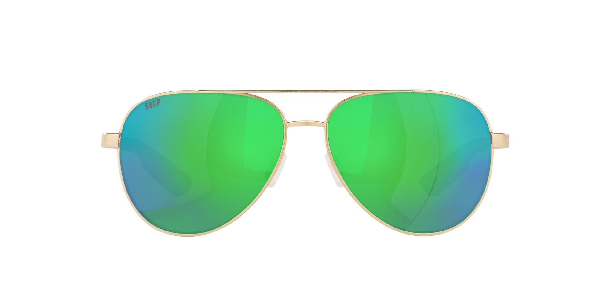(400202) BRUSHED GOLD | GREEN MIRROR