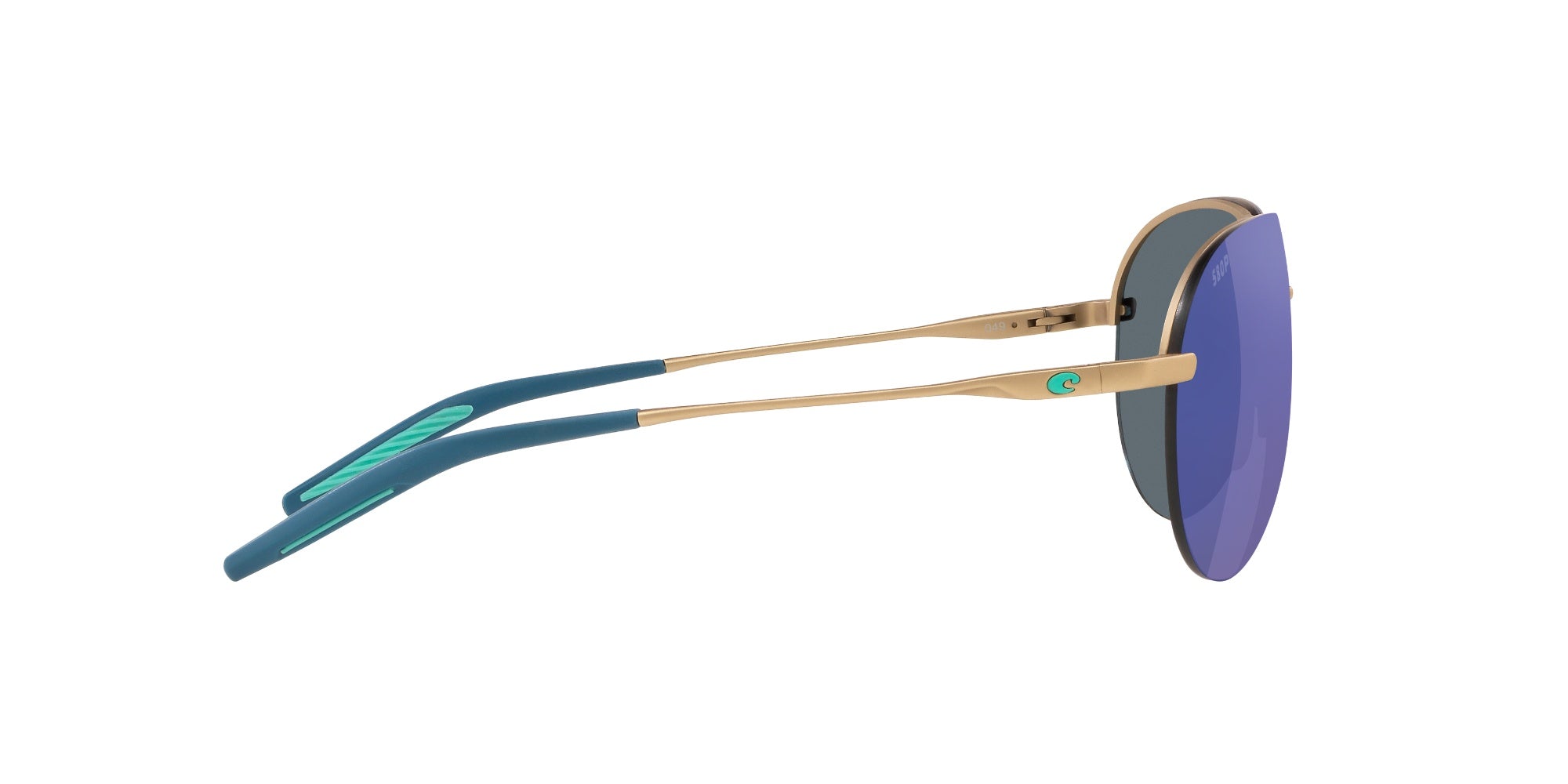 MATTE CHAMPAGNE | BLUE MIRROR