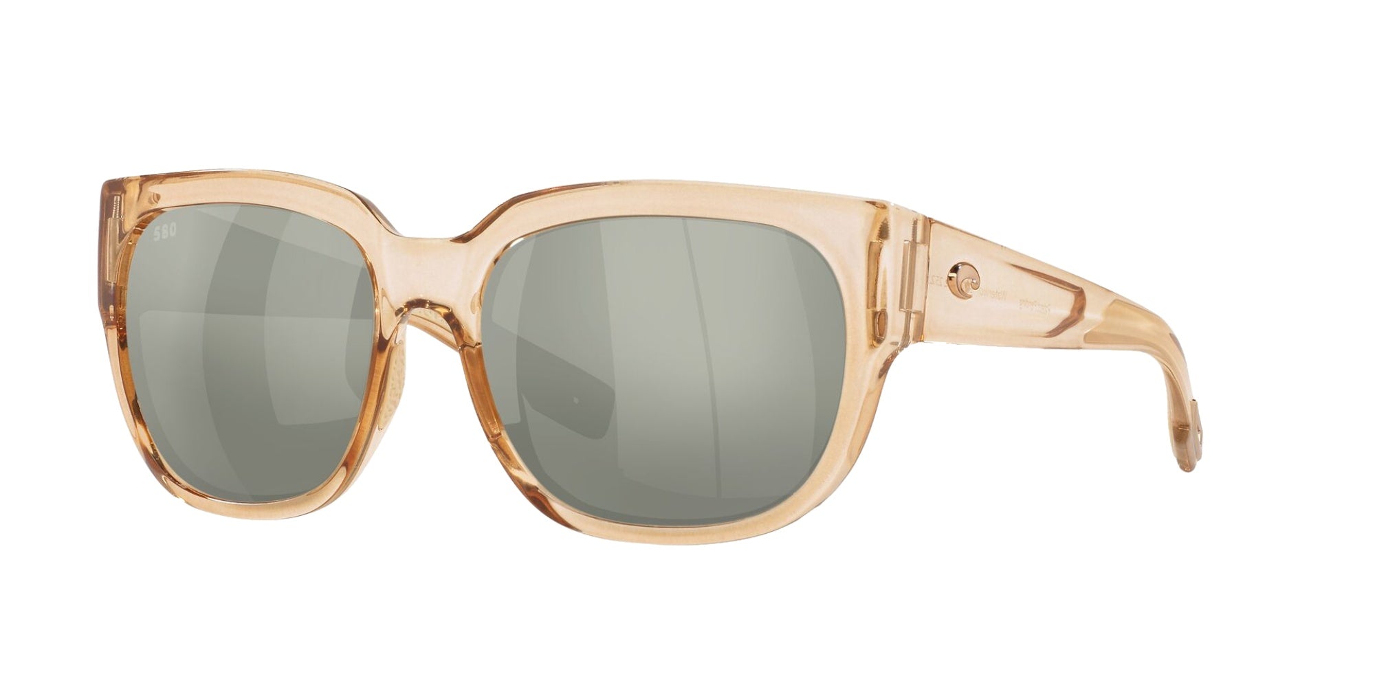 SHINY BLONDE CRYSTAL | GREY SILVER MIRROR