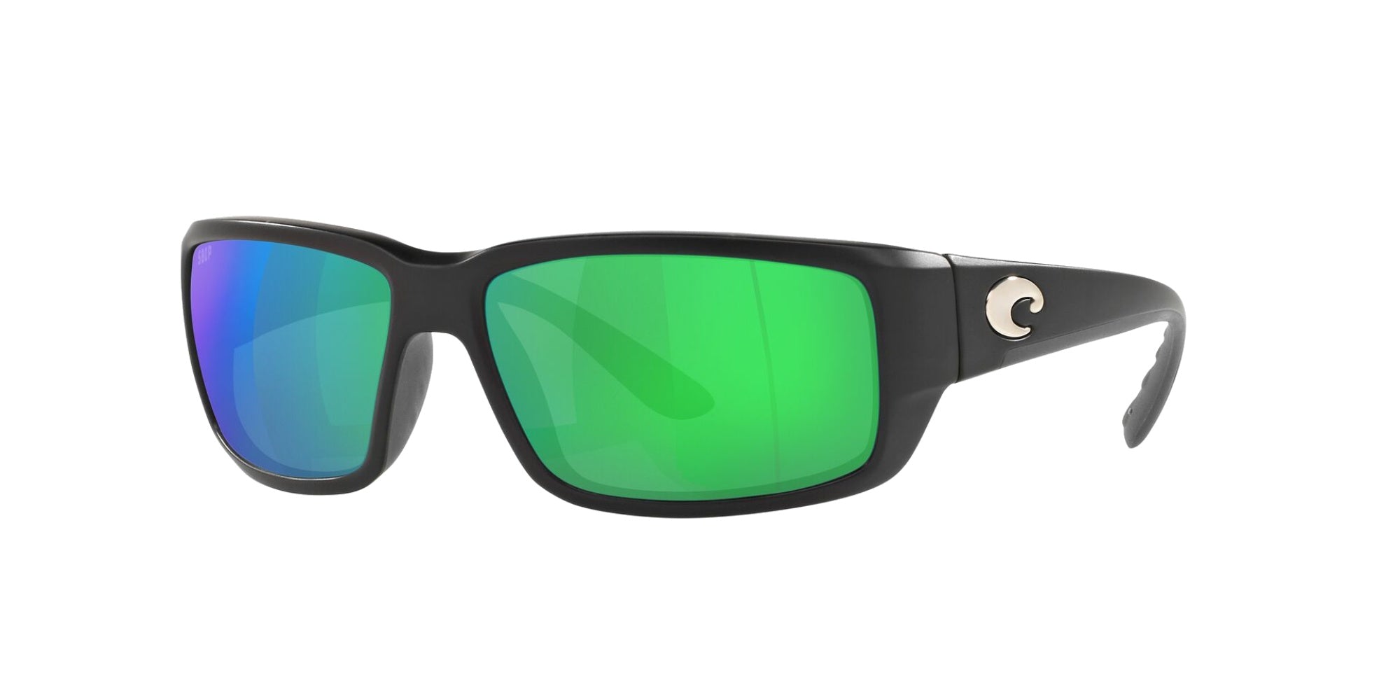 (900617) BLACK MATTE | GREEN MIRROR