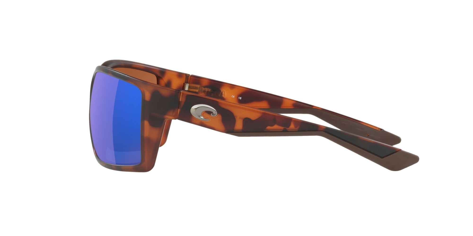 (900711) MATTE RETRO TORTOISE | GREEN MIRROR