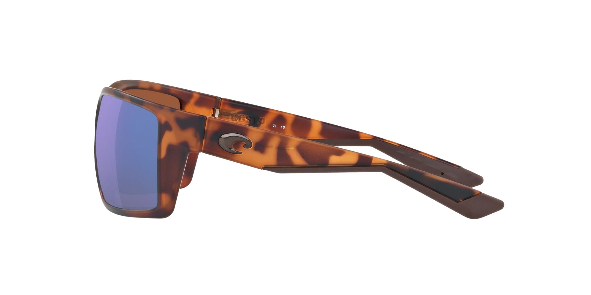 (900731) MATTE RETRO TORTOISE | GREEN MIRROR