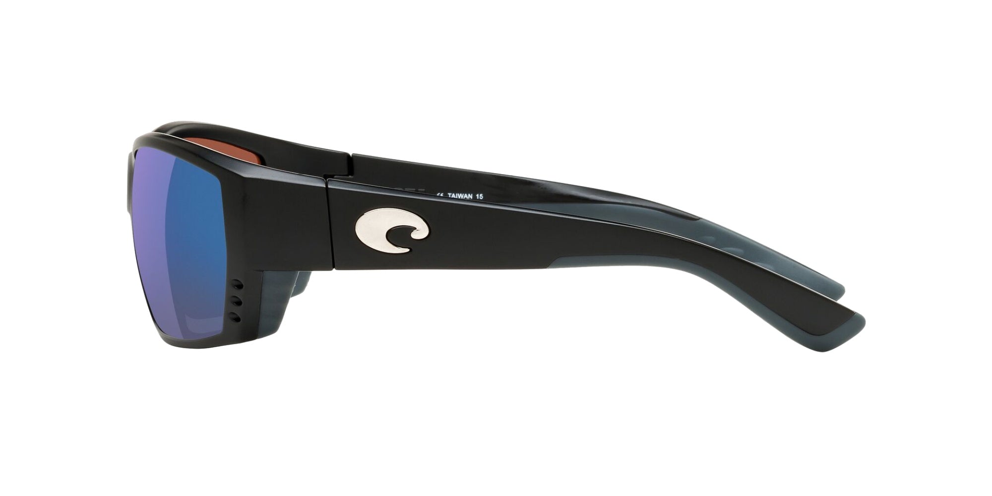 (900928) MATTE BLACK | GREEN MIRROR