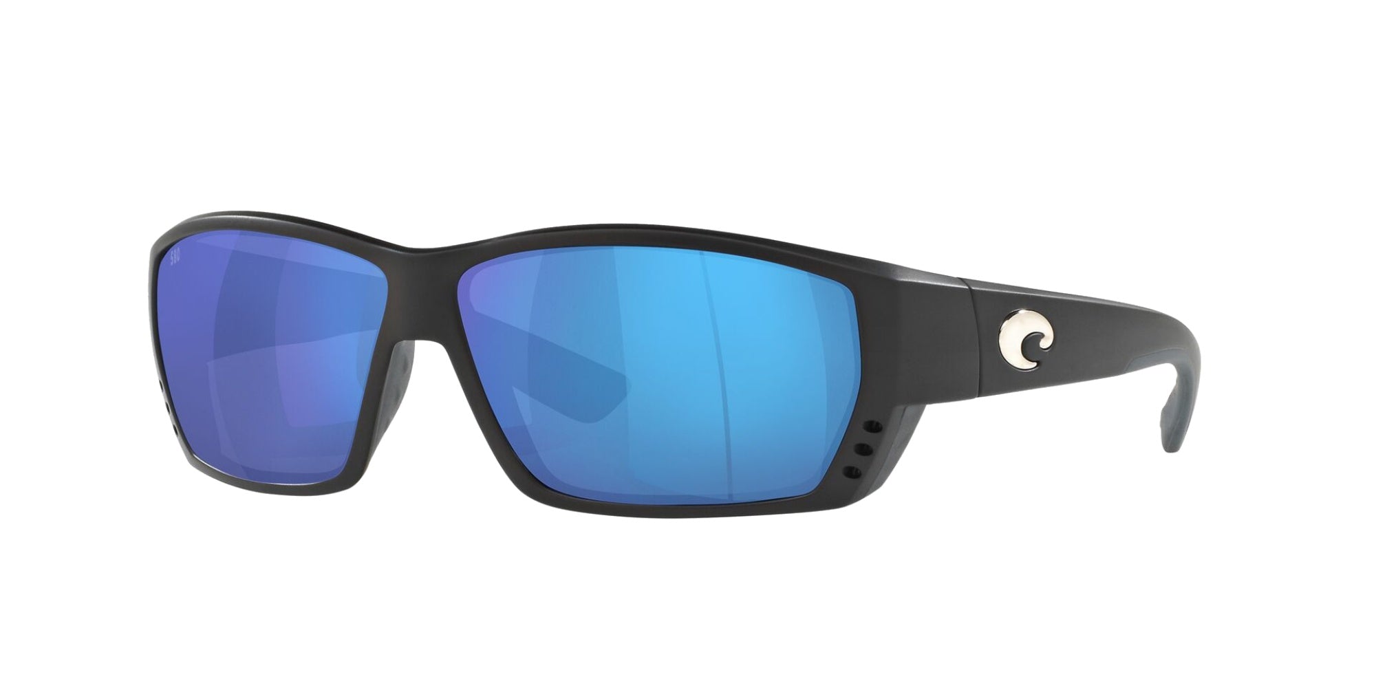 (900927) MATTE BLACK | BLUE MIRROR