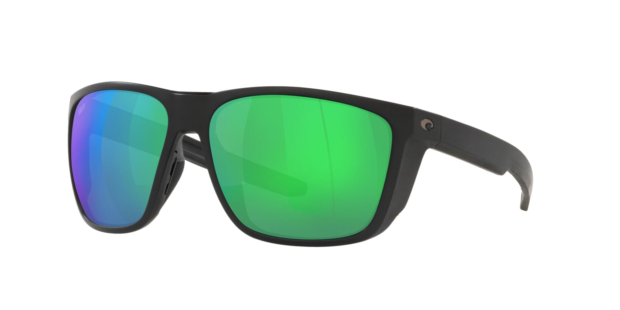 (901206) MATTE BLACK | GREEN MIRROR