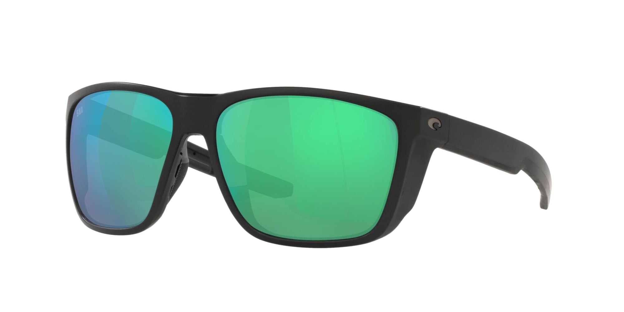 (901202) MATTE BLACK | GREEN MIRROR