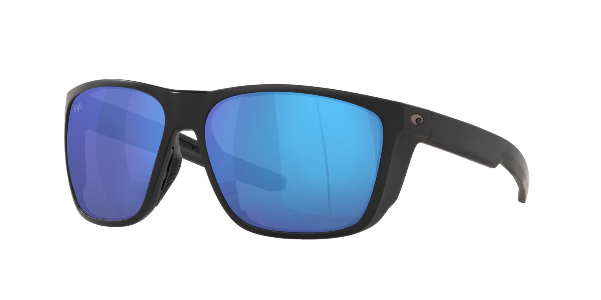 (901201) MATTE BLACK | BLUE MIRROR