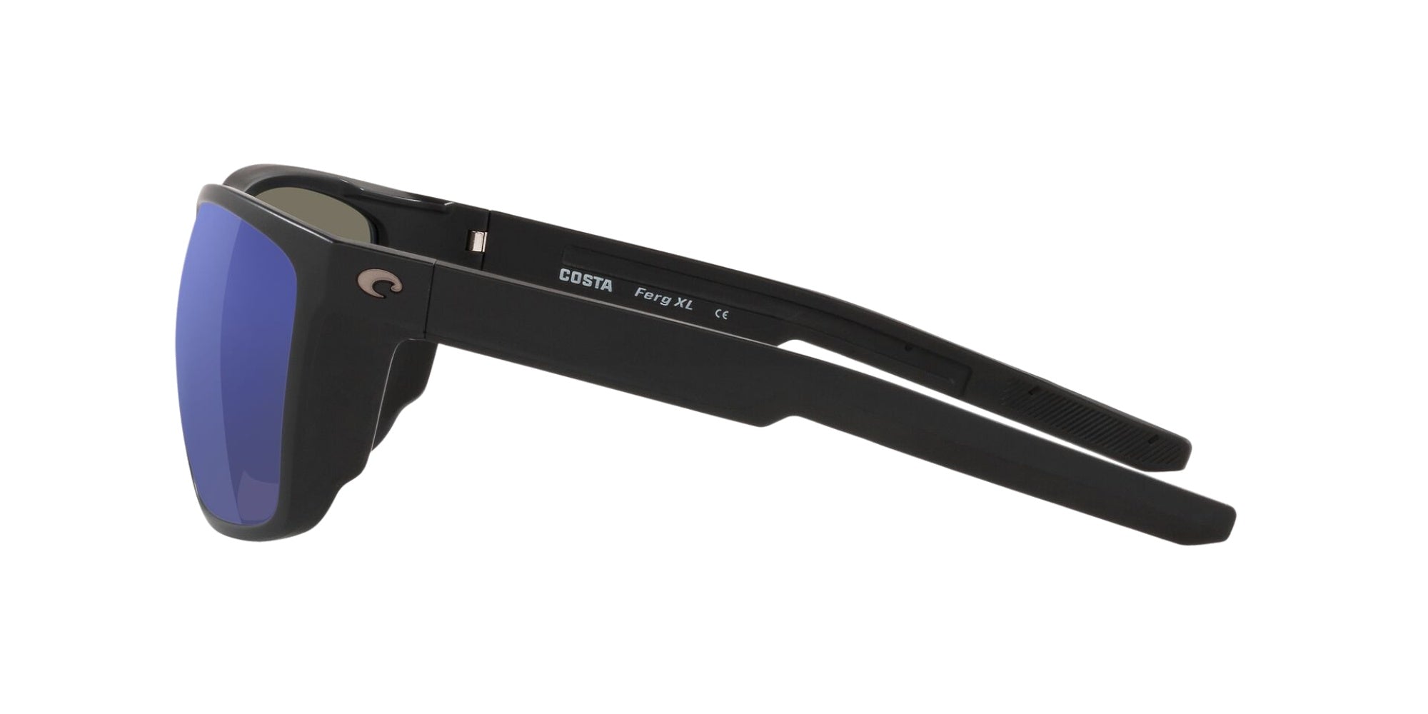 (901201) MATTE BLACK | BLUE MIRROR