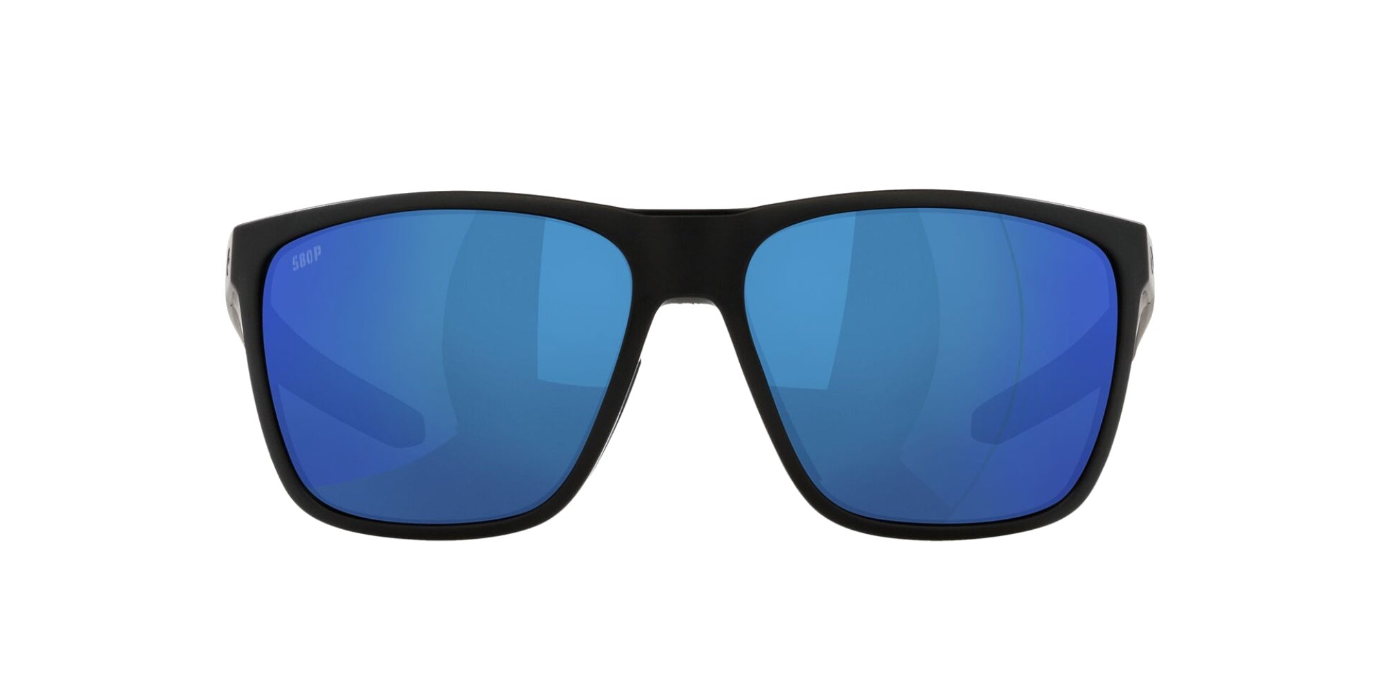 (901205) MATTE BLACK | BLUE MIRROR