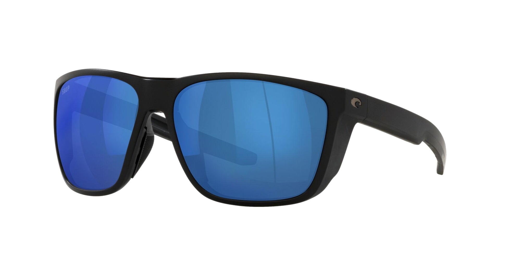 (901205) MATTE BLACK | BLUE MIRROR