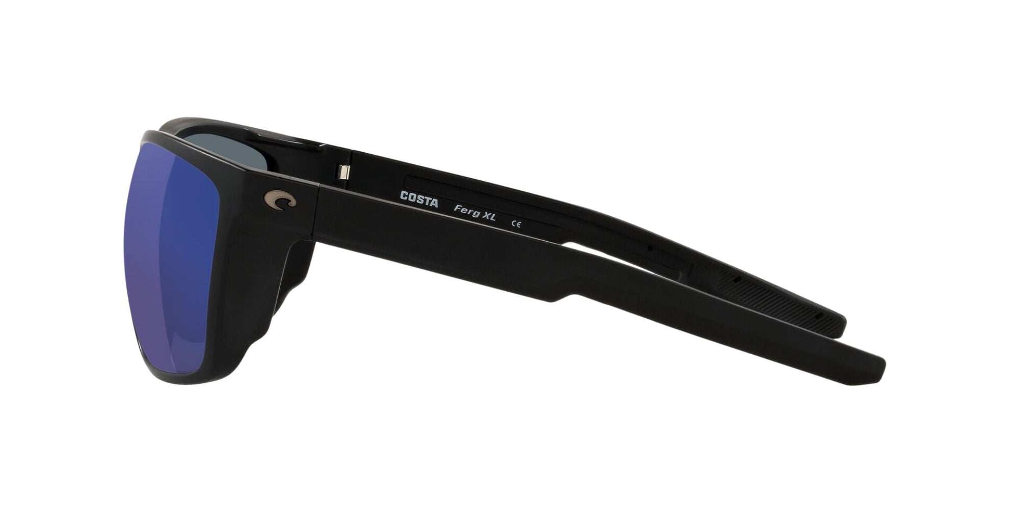 (901205) MATTE BLACK | BLUE MIRROR