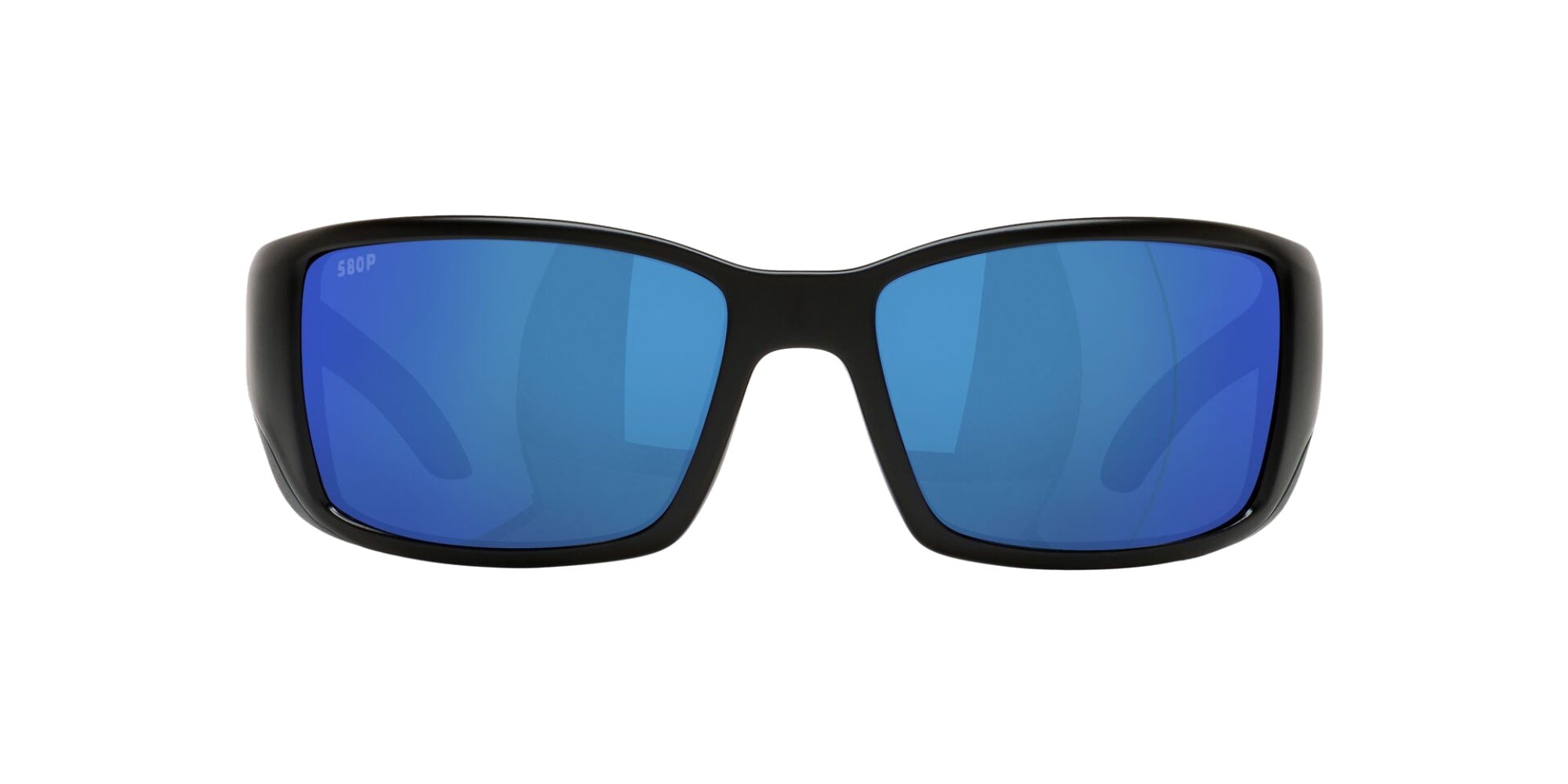 (901407) MATTE BLACK | BLUE MIRROR