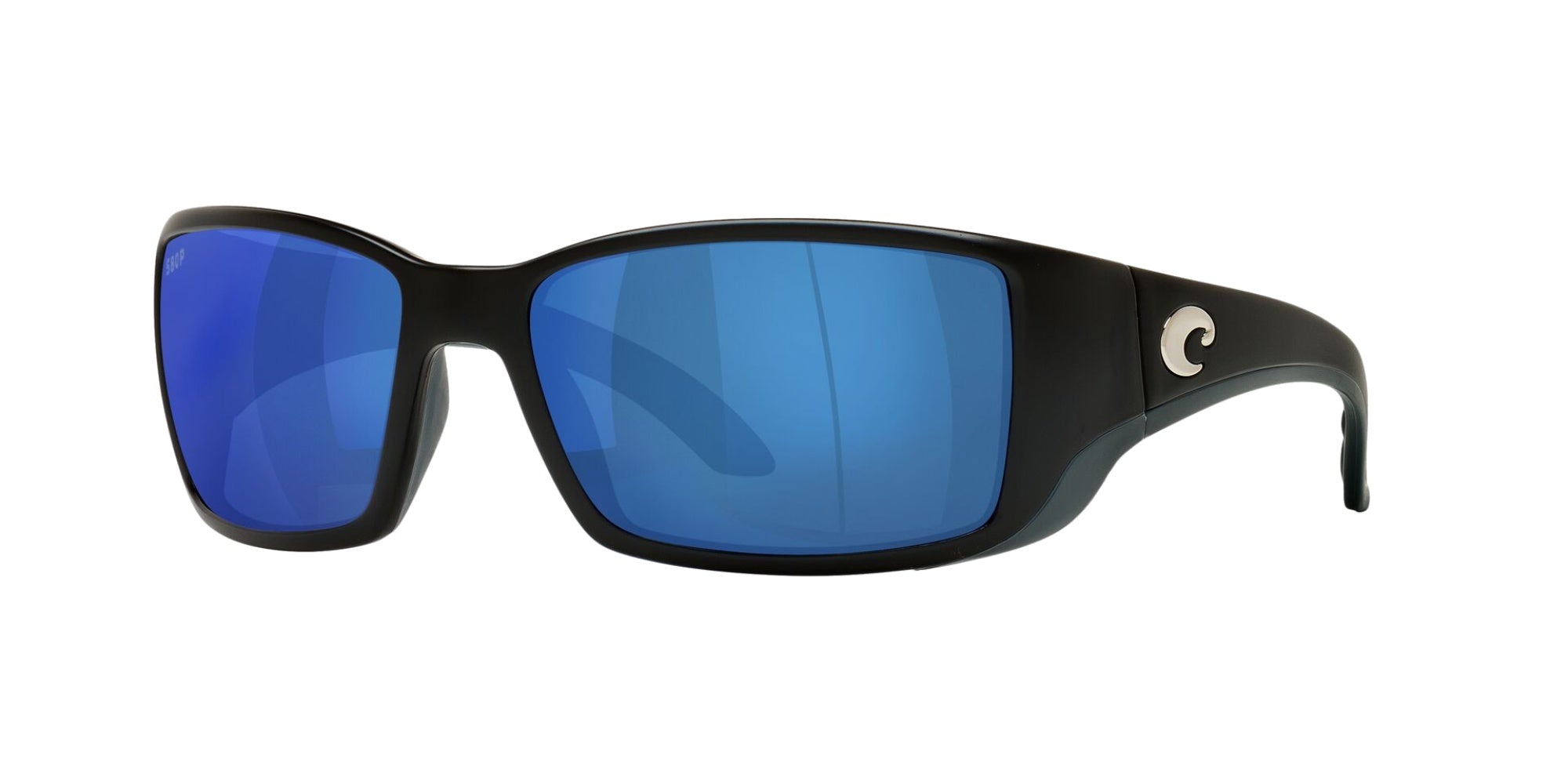 (901407) MATTE BLACK | BLUE MIRROR