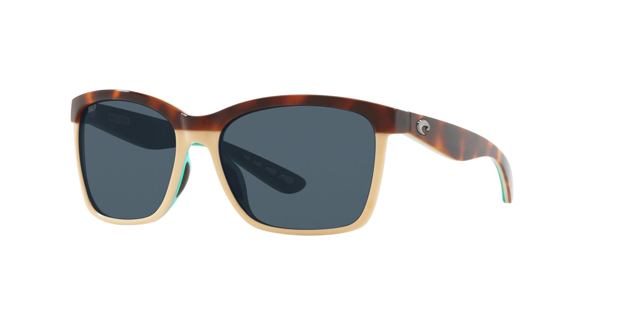 (905302) RETRO TORTOISE CREAM PINK | GREY