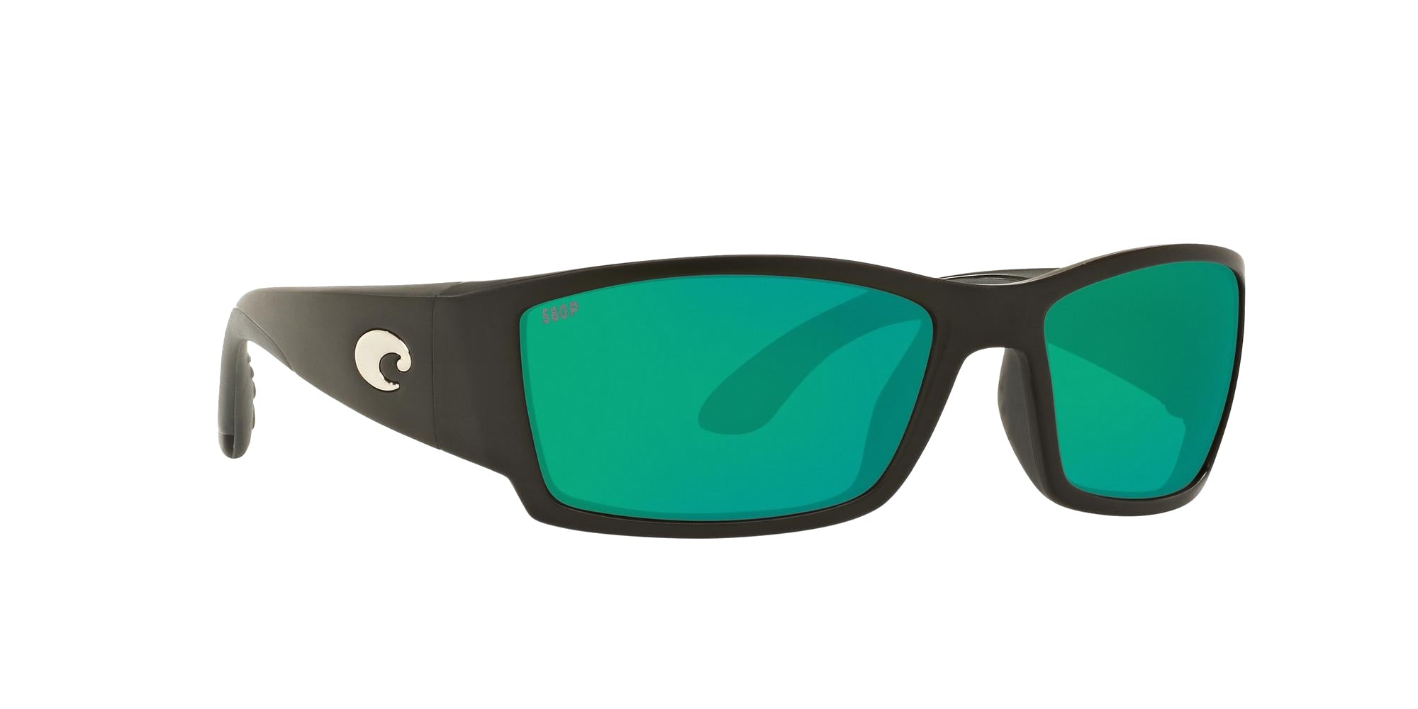 MATTE BLACK | GREEN MIRROR