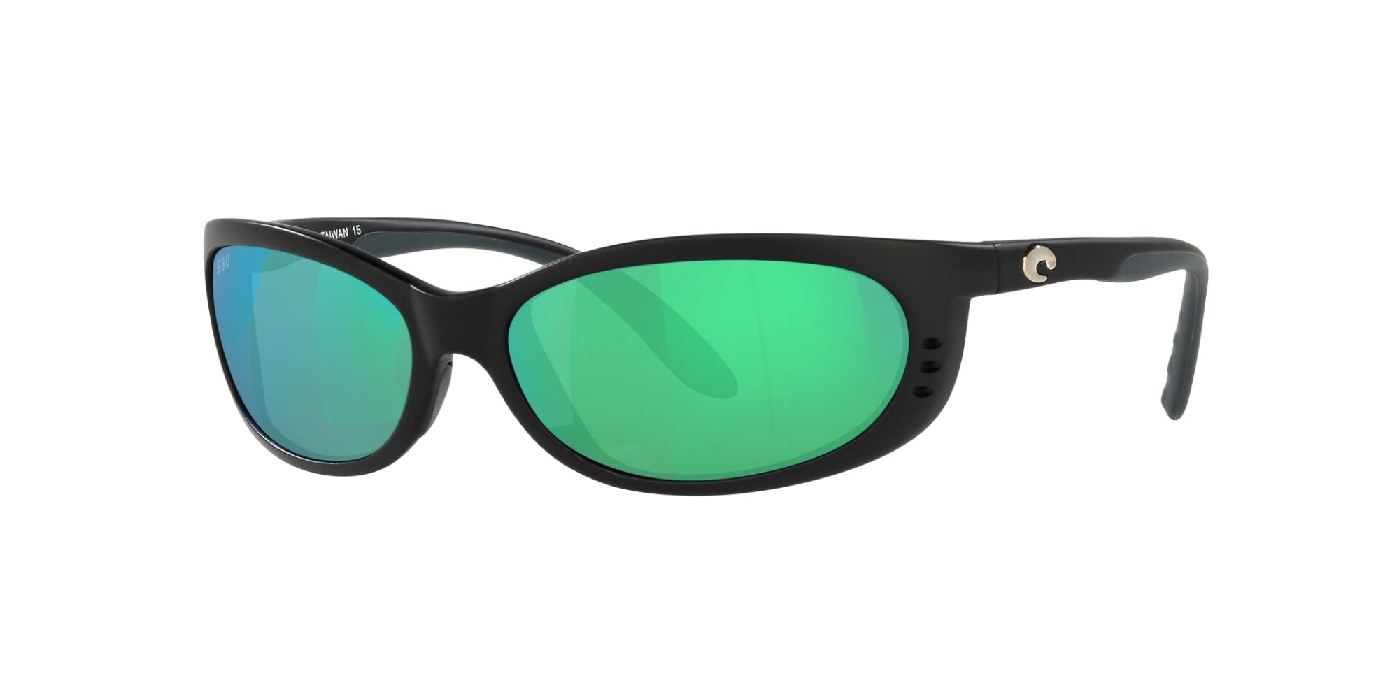 (905812) MATTE BLACK | GREEN MIRROR