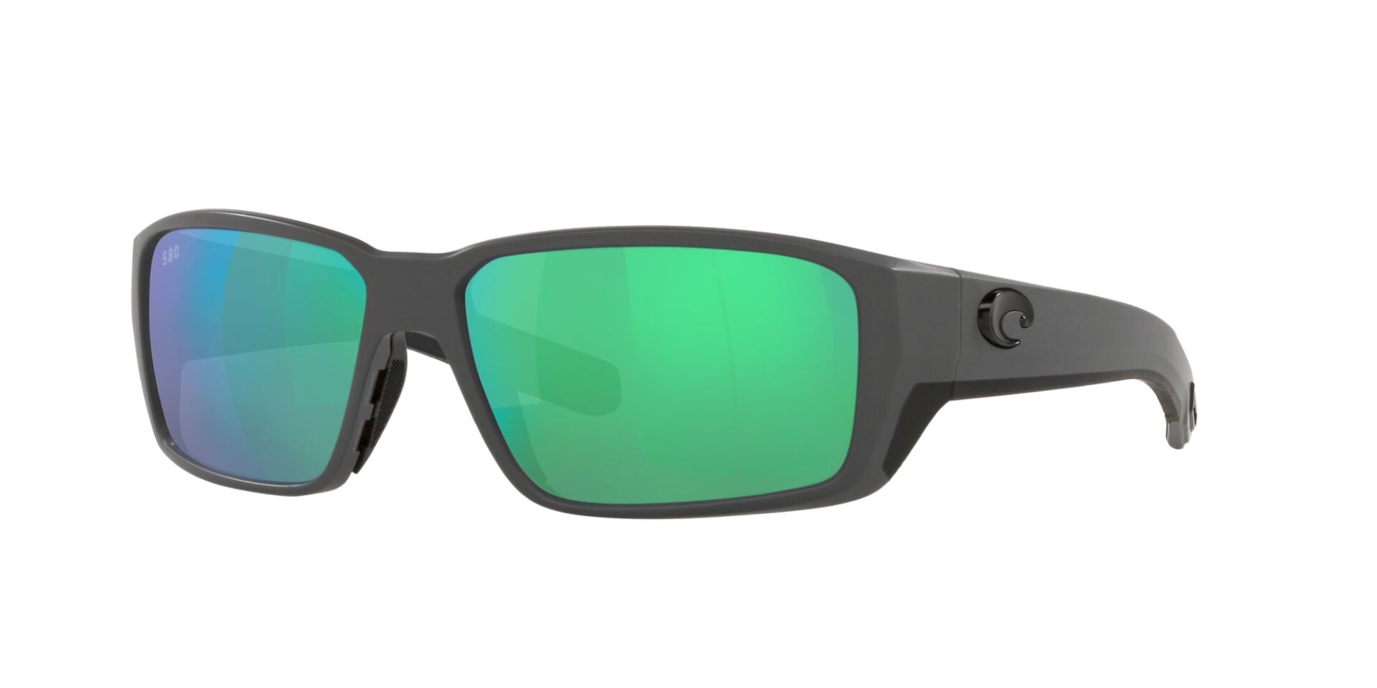 MATTE GREY | GREEN MIRROR