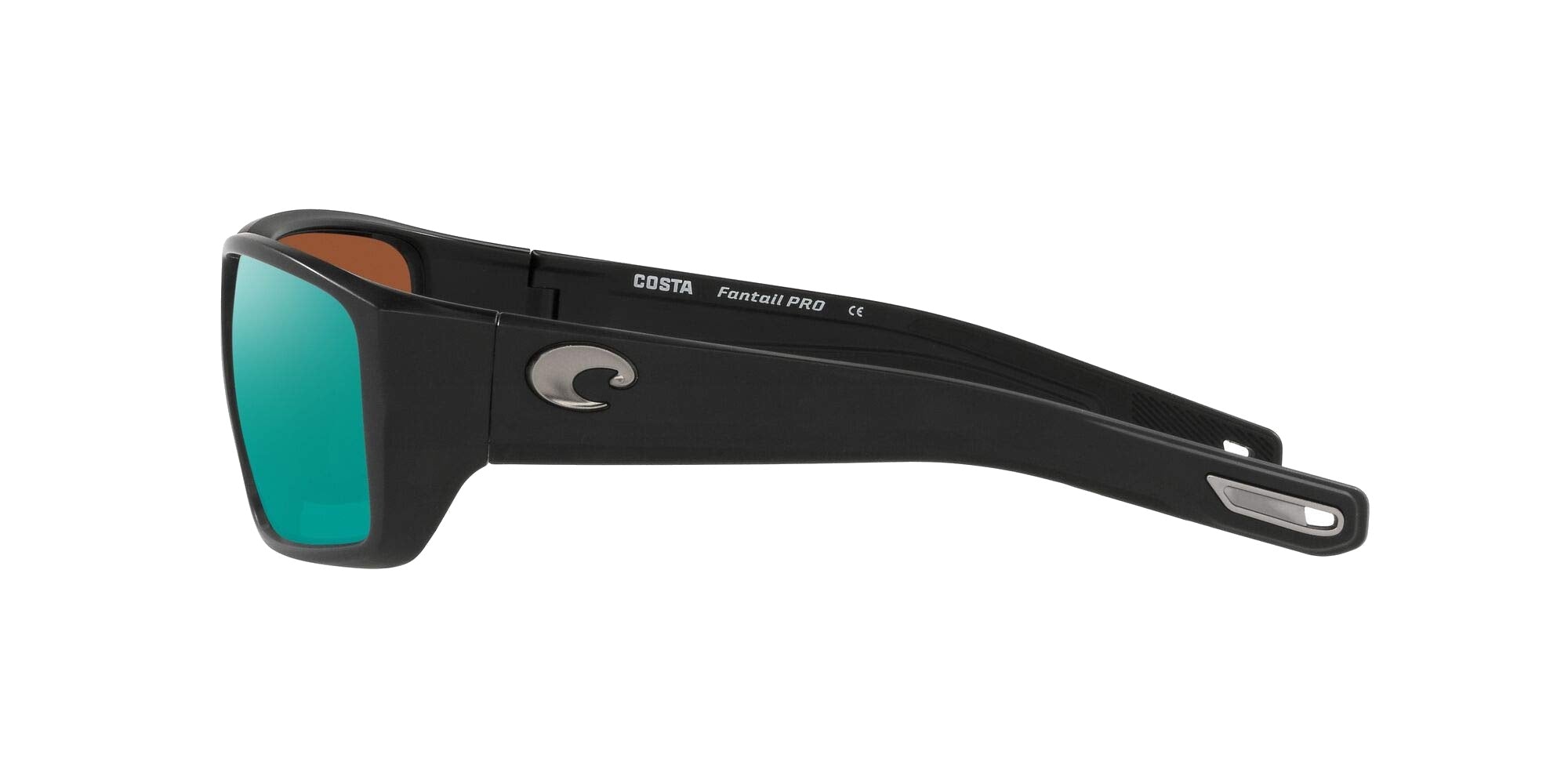 MATTE BLACK | GREEN MIRROR