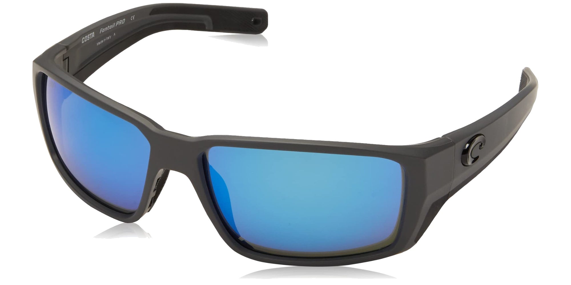 MATTE GREY | BLUE MIRROR