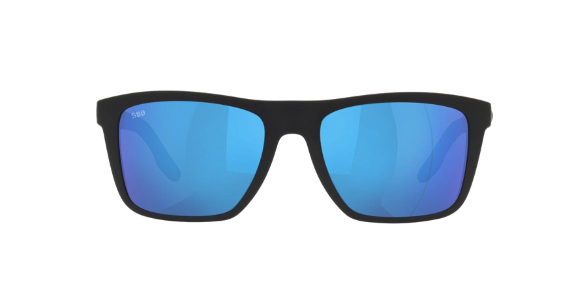 (910701) MATTE BLACK | BLUE MIRROR