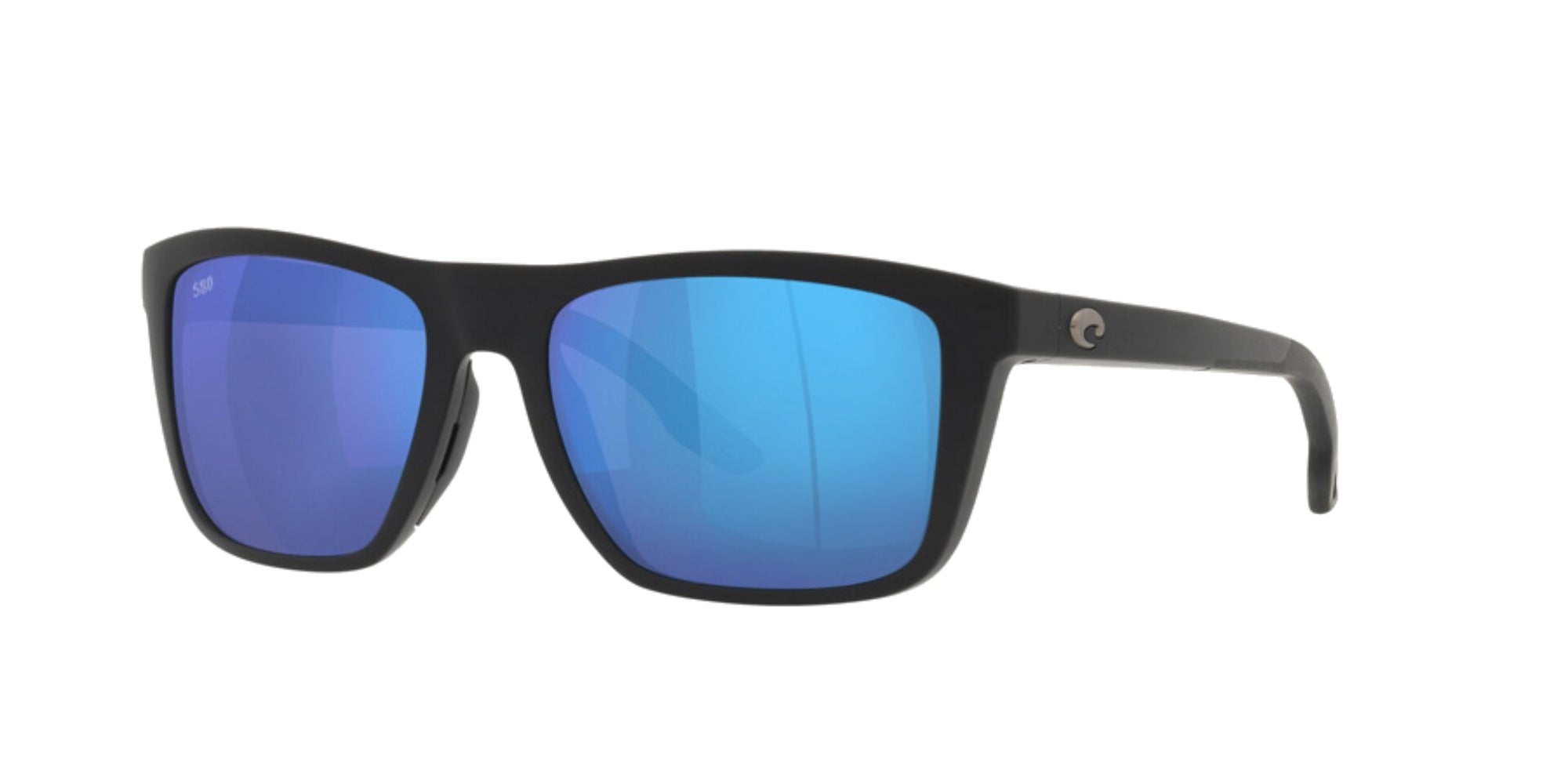 (910701) MATTE BLACK | BLUE MIRROR