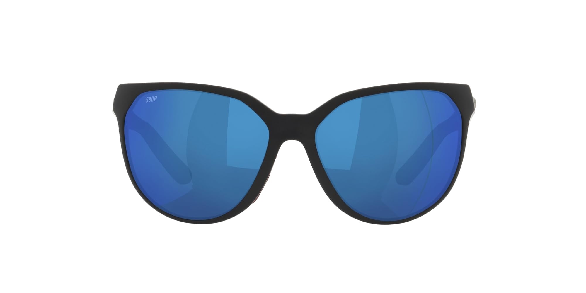 (911004) MATTE BLACK | BLUE MIRROR