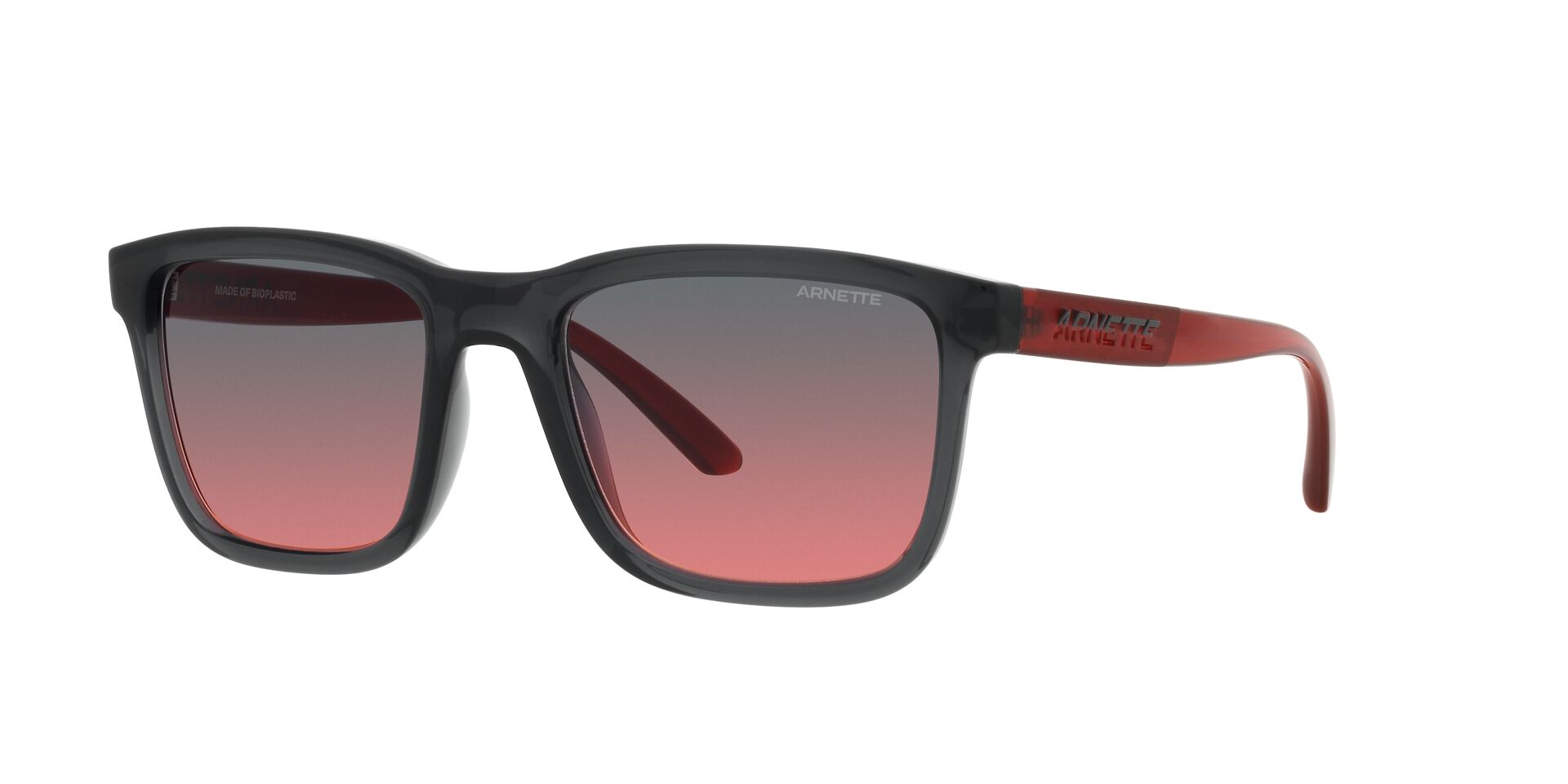 TRANSLUCENT GREY | FIFTY BLACK RED