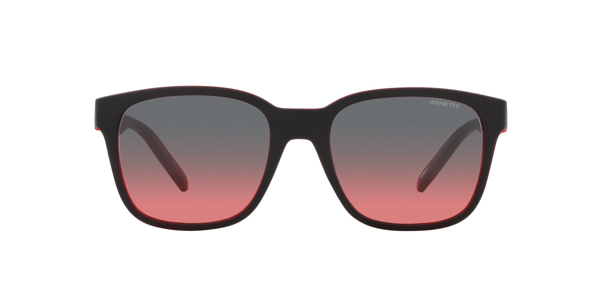 MATTE BLACK TRANSLUCENT RED