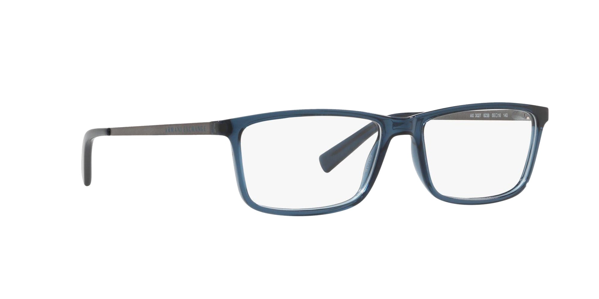 SHINY TRANSLUCENT BLUE | TRANSLUCENT LENS