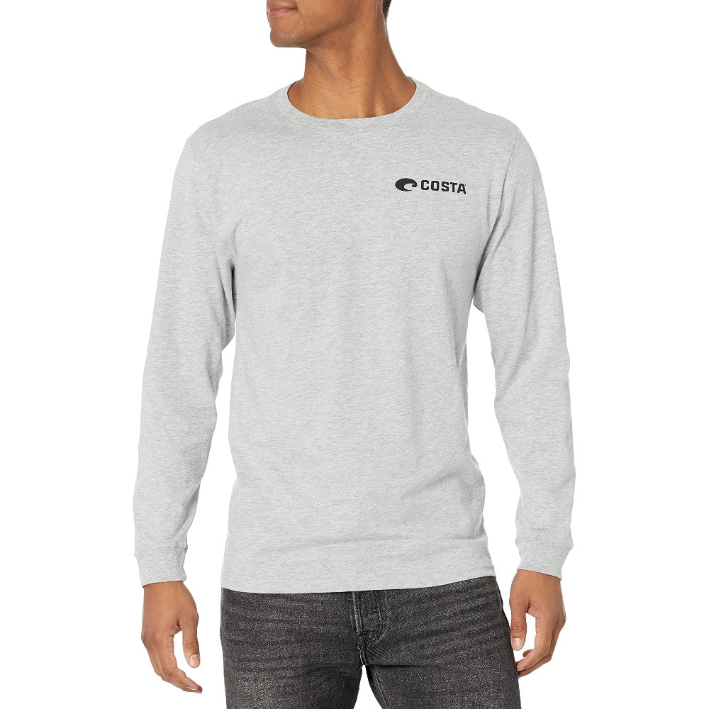 DUCK CAMO LOGO LS FQA400936 COSTA T-SHIRTS